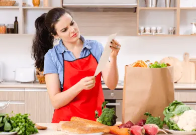 Indian Housewife Shopping